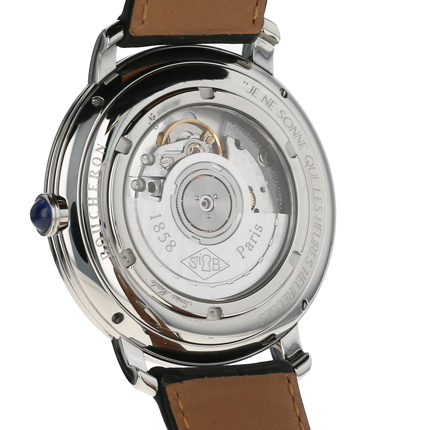 Montre Boucheron Epure en acier Vers 2010 - Detail D3