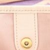 Louis Vuitton  Galliera handbag  in off-white, purple and red canvas  and off-white leather - Detail D2 thumbnail