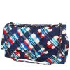 Sac 24 heures Chanel  Timeless en toile bleue rouge et blanche - 00pp thumbnail