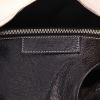 Sac cabas Balenciaga  Bazar shopper grand modèle  en cuir noir blanc et bleu - Detail D2 thumbnail