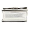 Fendi  Kan U shoulder bag  in silver leather - Detail D1 thumbnail