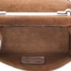 Fendi  Kan U shoulder bag  in silver leather - Detail D3 thumbnail