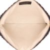 Dior   pouch  in navy blue monogram canvas Oblique  and navy blue leather - Detail D3 thumbnail