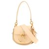 Bolso bandolera Chloé  Tess en cuero beige - 00pp thumbnail