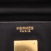 Bolso de mano Hermès  Kelly 35 cm en cuero box negro - Detail D2 thumbnail