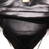 Bolso de mano Hermès  Kelly 35 cm en cuero box negro - Detail D3 thumbnail