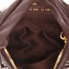 Sac bandoulière Miu Miu  Miu Wander en cuir matelassé marron - Detail D3 thumbnail