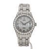 Montre Rolex Lady Datejust Pearlmaster en or blanc et diamanté Ref: Rolex - 81409  Vers 2017 - 360 thumbnail