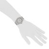 Montre Rolex Lady Datejust Pearlmaster en or blanc et diamanté Ref: Rolex - 81409  Vers 2017 - Detail D1 thumbnail