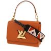 Sac bandoulière Louis Vuitton  Twist moyen modèle  en cuir épi marron - 00pp thumbnail