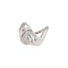 Bague Boucheron Trouble en or blanc, diamants et rubis - 00pp thumbnail