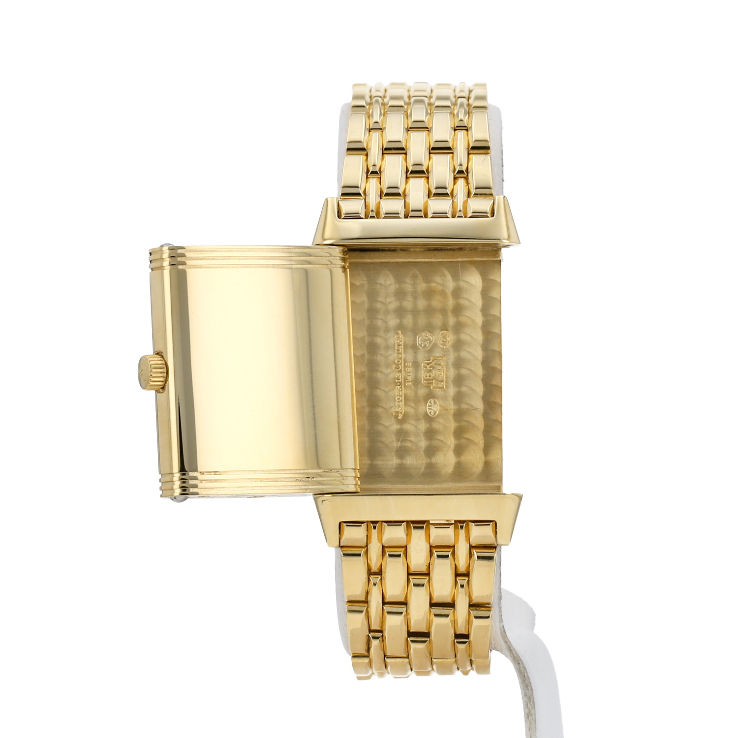 Montre Jaeger-LeCoultre Reverso-Classic en or jaune Ref : 252.1.08 Vers 1990 - Detail D3