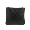 Chanel   shoulder bag  in black quilted leather - Detail D4 thumbnail