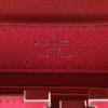 Bolso bandolera Louis Vuitton  Capucines Mini en avestruz rosa - Detail D2 thumbnail