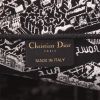 Dior  Book Tote shopping bag  in black and white canvas - Detail D2 thumbnail