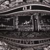 Dior  Book Tote shopping bag  in black and white canvas - Detail D3 thumbnail