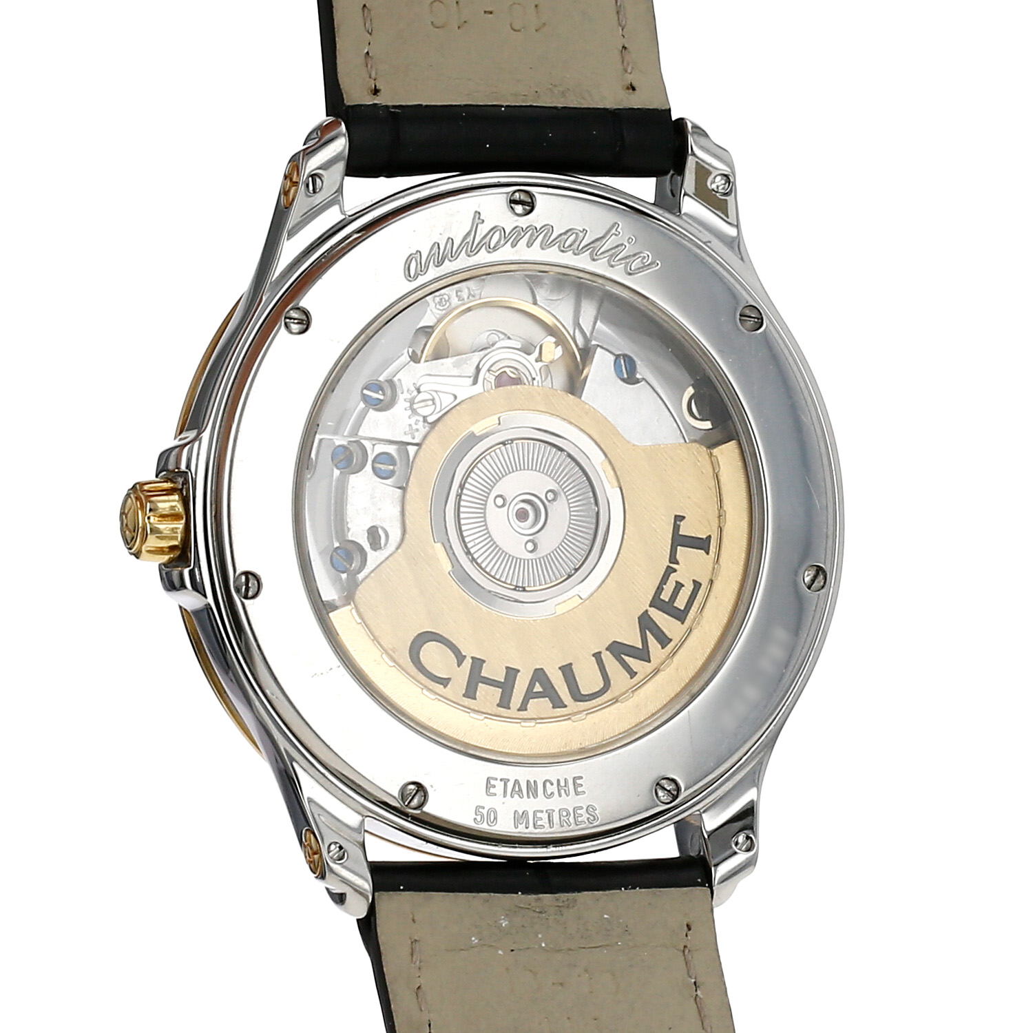 Orologio Chaumet Aqvila in oro e acciaio Circa 1996 - Detail D3