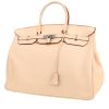 Bolso de mano Hermès  Birkin 40 cm en cuero togo color crema - 00pp thumbnail