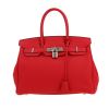 Bolso de mano Hermès  Birkin 30 cm en cuero togo rojo - 360 thumbnail