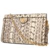 Bolso bandolera Gucci  Ophidia en piel de pitón beige - 00pp thumbnail