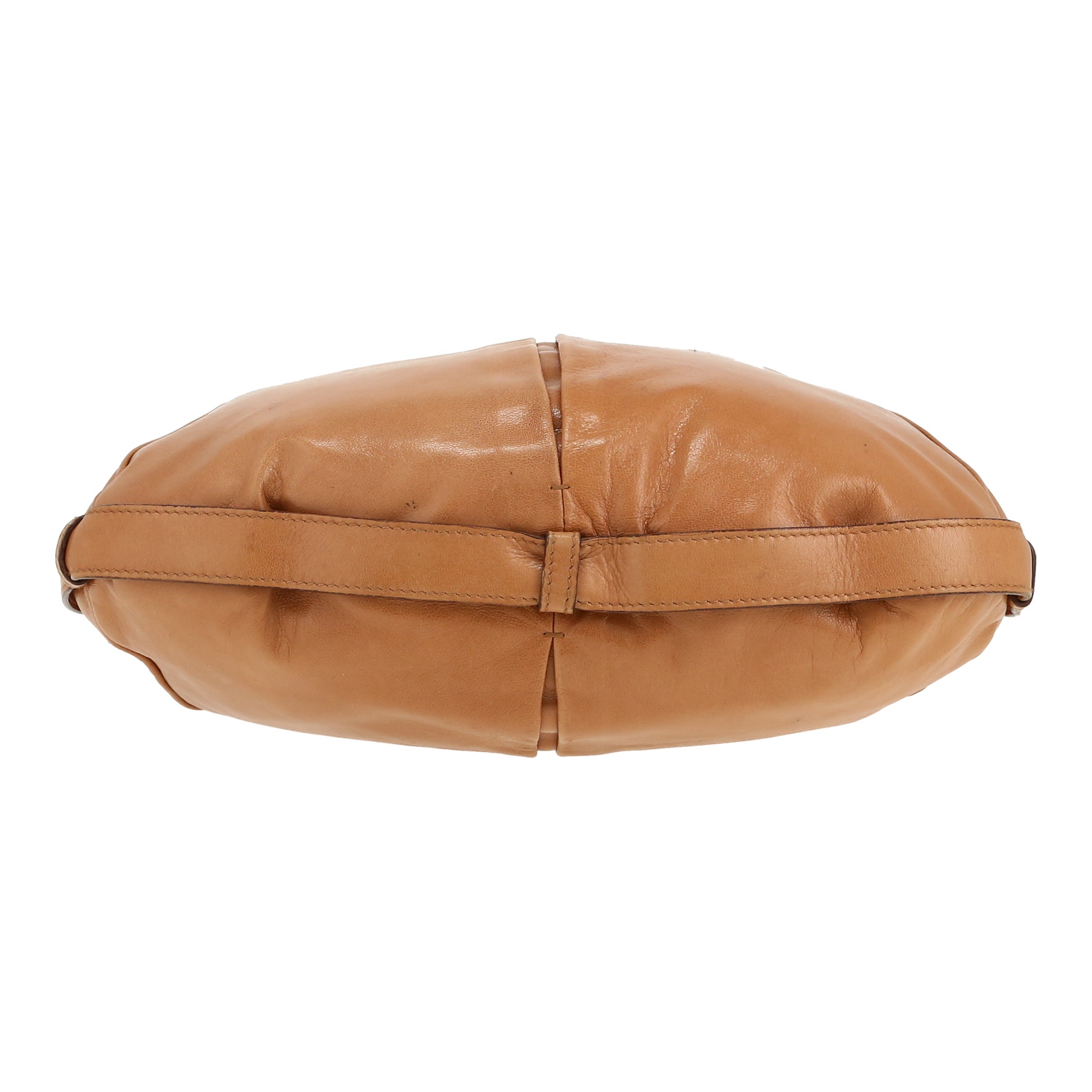 Saint Laurent Mombasa Vintage handbag in brown leather - Detail D1