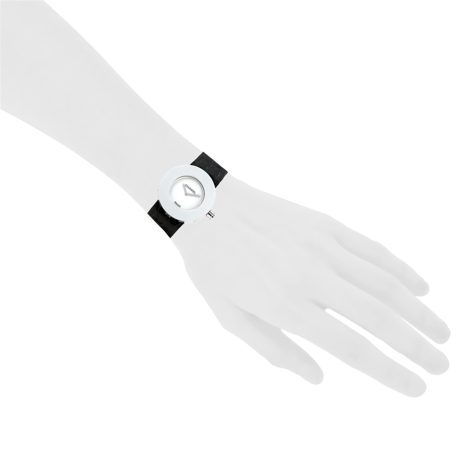 Orologio Chanel La Ronde in acciaio Circa 2000 - Detail D1