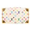 Bolso de mano Louis Vuitton X Murakami Speedy 30 en lona Monogram multicolor y cuero natural - Detail D1 thumbnail