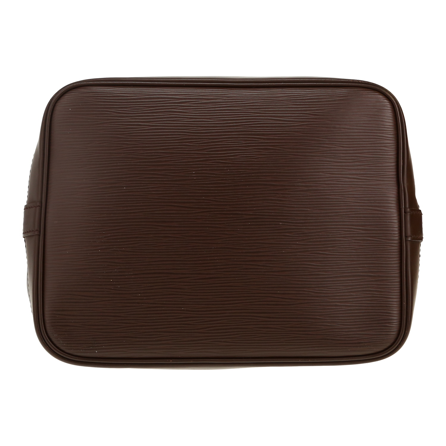 Louis Vuitton  Noé shopping bag  in brown epi leather - Detail D1