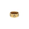 Anello a fascia Buccellati Macri Classica in oro giallo, oro bianco e diamanti - 360 thumbnail