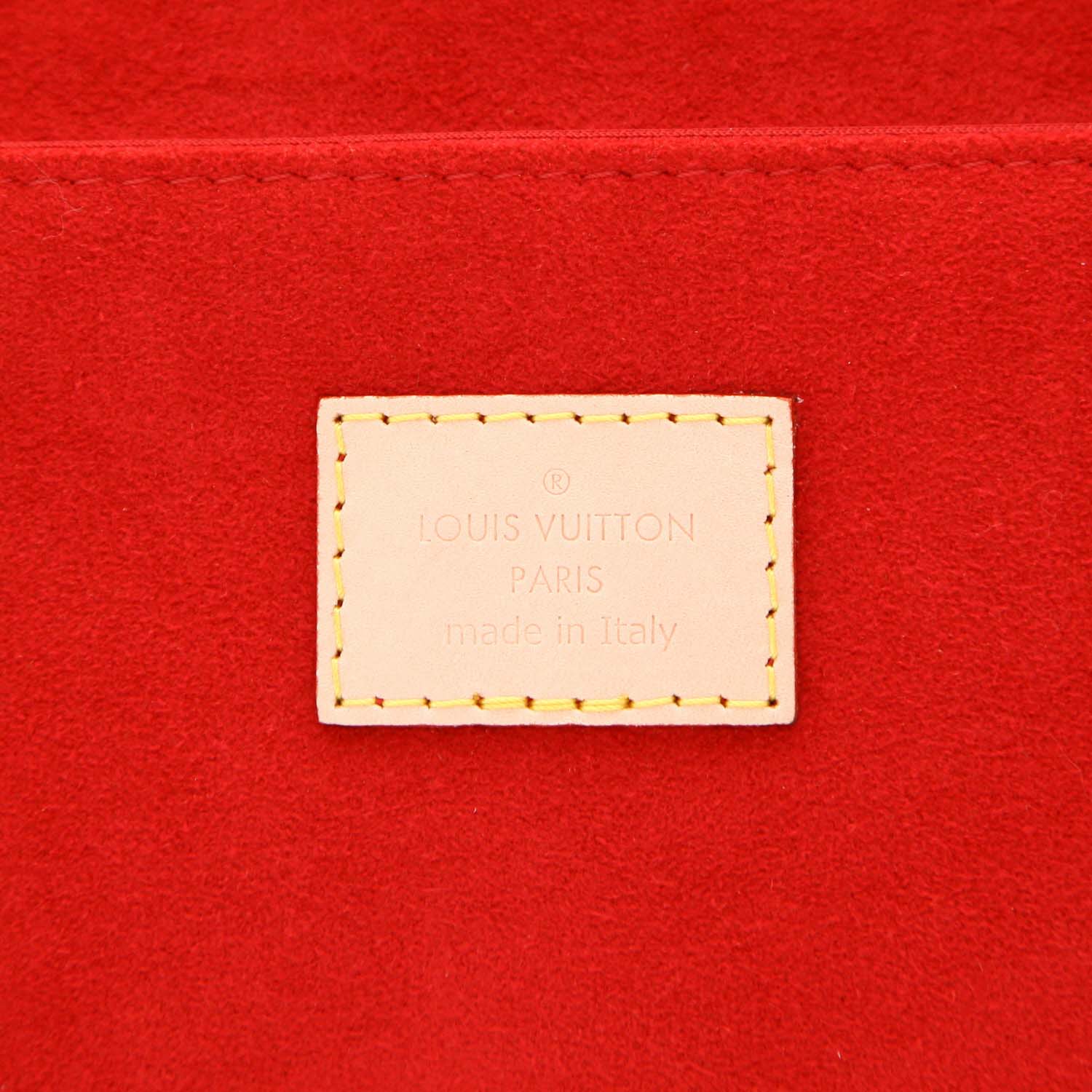 Boîte à bijoux Louis Vuitton   en toile monogram marron et cuir naturel marron - Detail D2