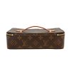 Louis Vuitton   jewelry box  in brown monogram canvas  and brown natural leather - Detail D6 thumbnail