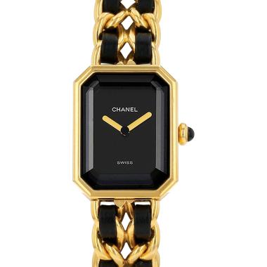Orologio Chanel Première taglia XL  in oro placcato Ref: Chanel - H0001  Circa 1992