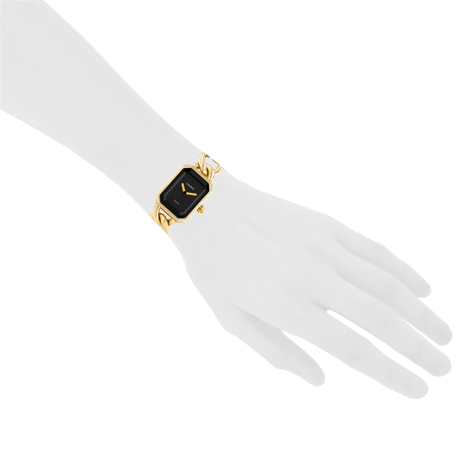 Montre Chanel Première taille M  en or jaune Vers 2000 - Detail D1