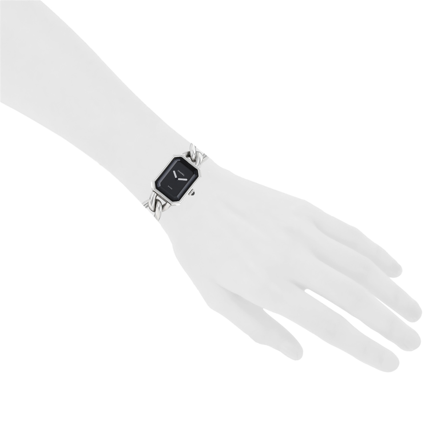 Reloj Chanel Première talla M  de acero Circa 2000 - Detail D1