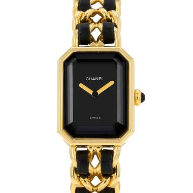 Chanel Première  size L  in gold plated Ref: Chanel - H0001  Circa 1990