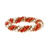 Bracelet Van Cleef 
Arpels  en or jaune, perles de culture des Mers du Sud et corail - 00pp thumbnail