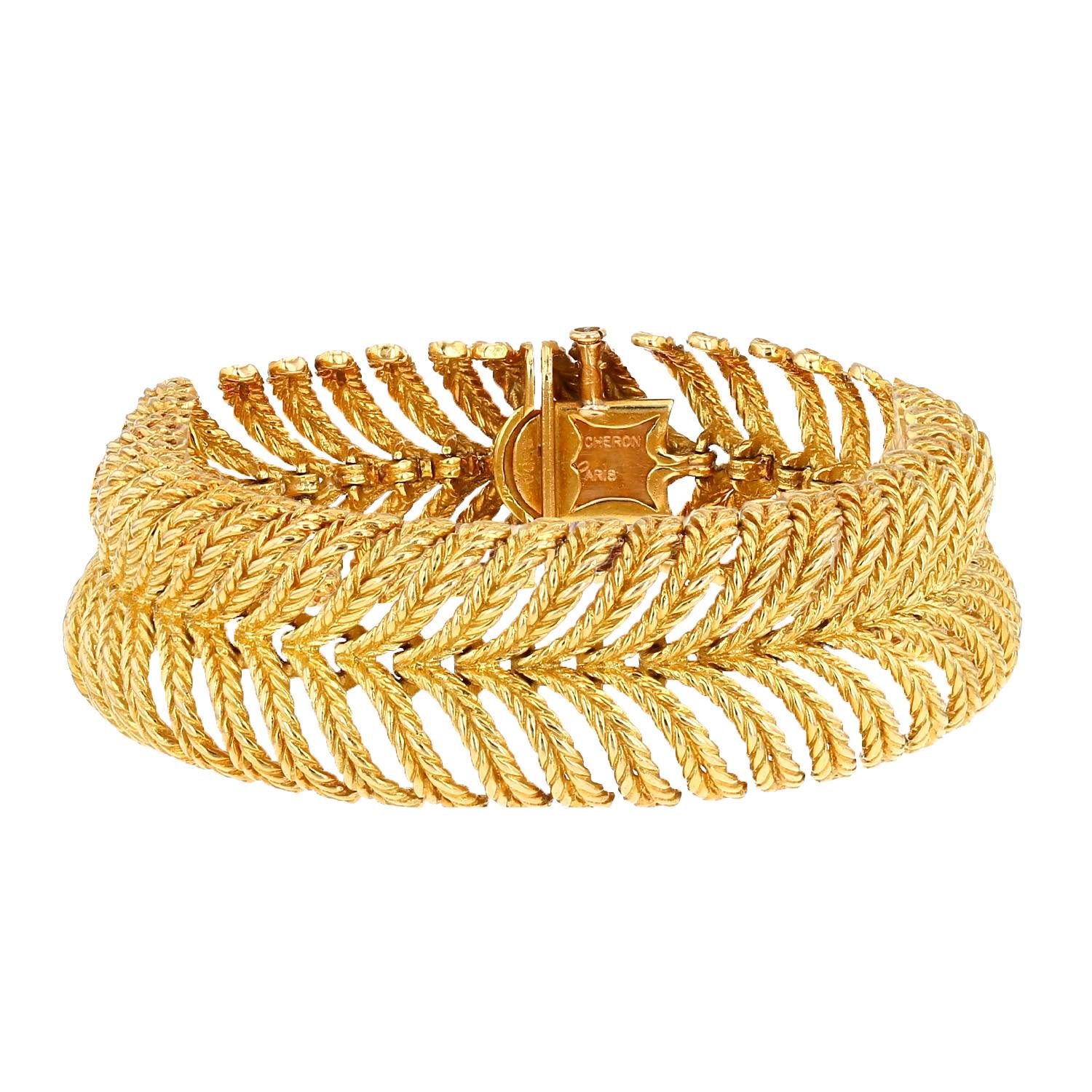Bracciale  Boucheron  in oro giallo