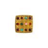 Lalaounis  brooch in yellow gold and colored stones - 00pp thumbnail