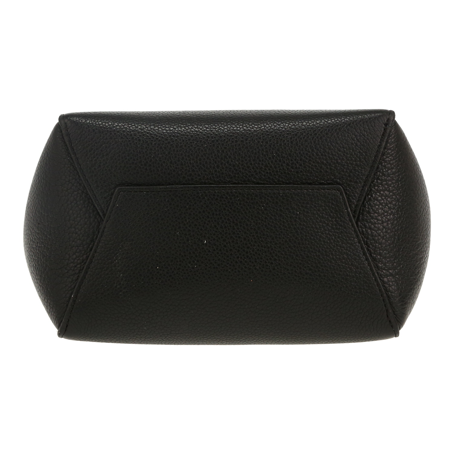 Bolso de mano Celine Sac Sangle modelo pequeño en cuero granulado negro - Detail D1