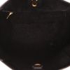 Sac à main Celine  Sac Sangle petit modèle  en cuir grainé noir - Detail D3 thumbnail