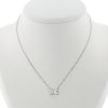 Collier Chaumet Jeux de Liens en or blanc, nacre et diamant - 360 thumbnail