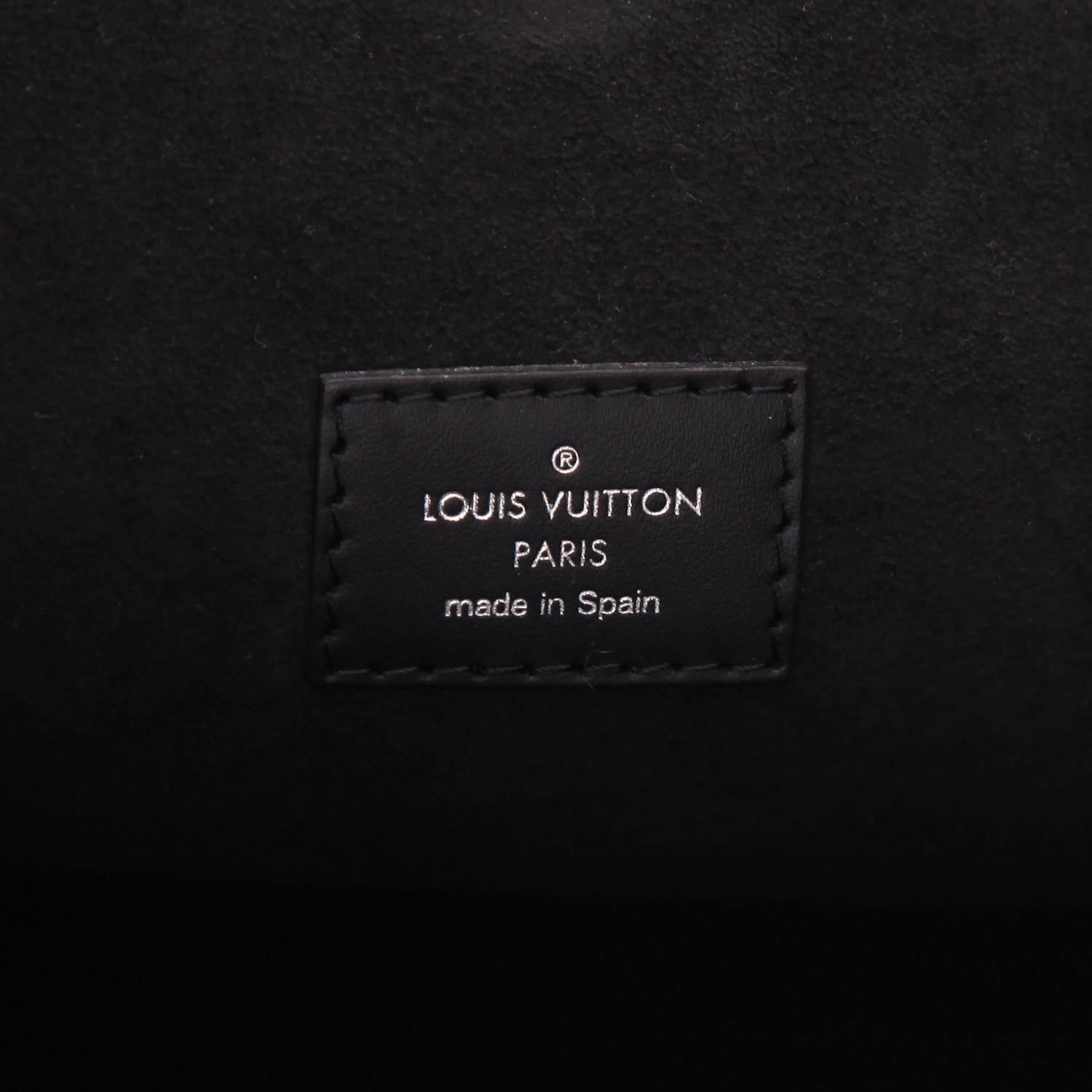 Sac cabas Louis Vuitton  Neverfull moyen modèle  en cuir épi bleu - Detail D2