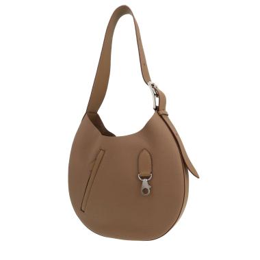 Bolso de mano Hermès  Arçon modelo grande  en cuero togo marrón etoupe