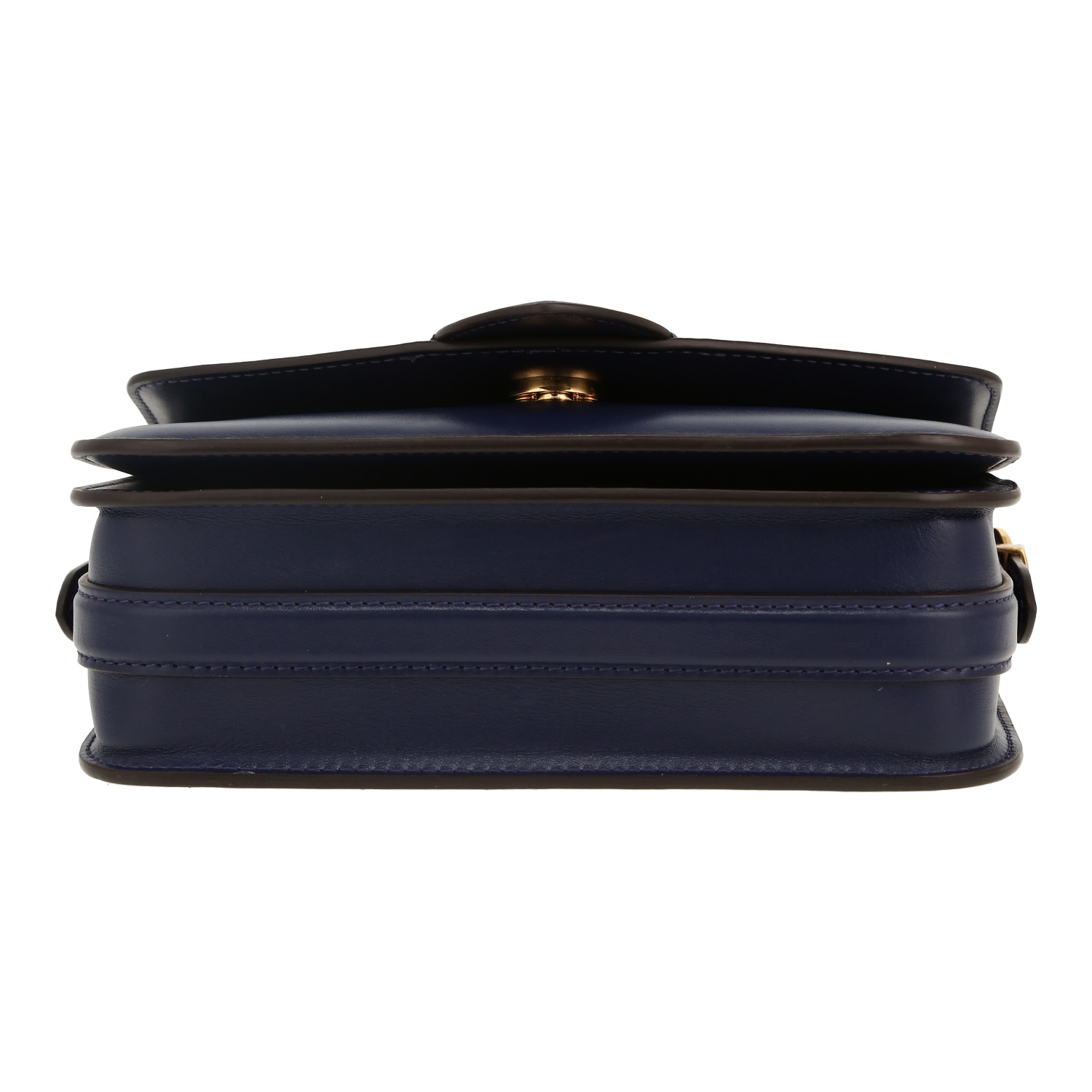 Louis Vuitton Pont Neuf handbag in navy blue leather - Detail D1