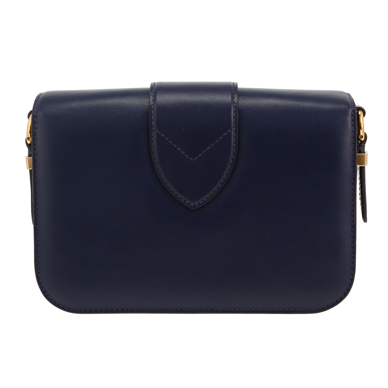Louis Vuitton Pont Neuf handbag in navy blue leather - Detail D4
