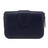 Louis Vuitton  Pont Neuf handbag  in navy blue leather - Detail D4 thumbnail