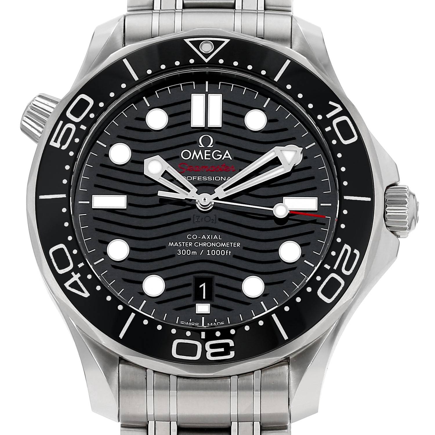 Montre Omega Seamaster Diver 300 M en acier Ref: Omega - 21030422001001  Vers 2024