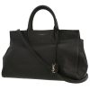 Borsa Saint Laurent  Rive Gauche in pelle martellata nera - 00pp thumbnail