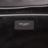 Bolso de mano Saint Laurent  Rive Gauche en cuero granulado negro - Detail D2 thumbnail