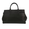 Bolso de mano Saint Laurent  Rive Gauche en cuero granulado negro - Detail D4 thumbnail